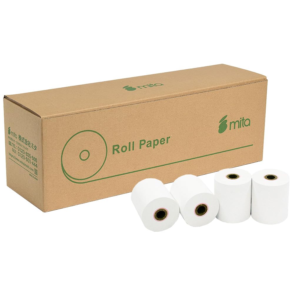 ロールチケット 10ロール Amazon | mita TP-211C-1 対応 汎用 感熱 ロール紙 (10巻) セイコー